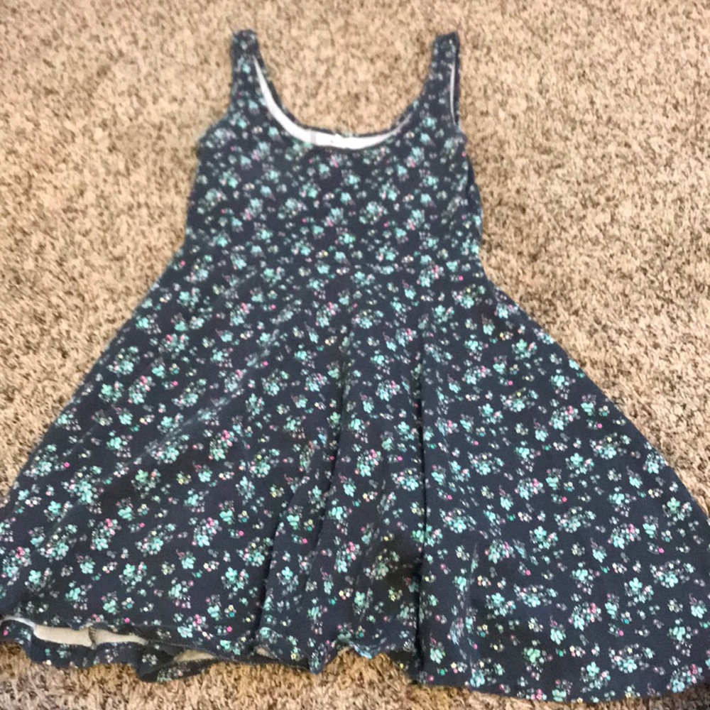 Floral circle skirt sun dress!